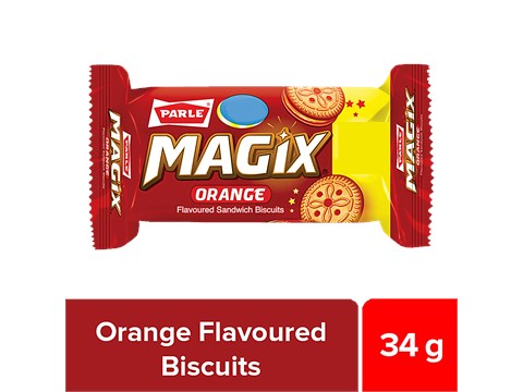 Parle Magix Creme - Orange, 34 g