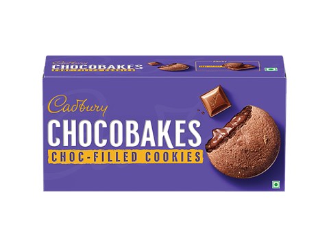 Cadbury Chocobakes ChocFilled Cookies, 126.5 g