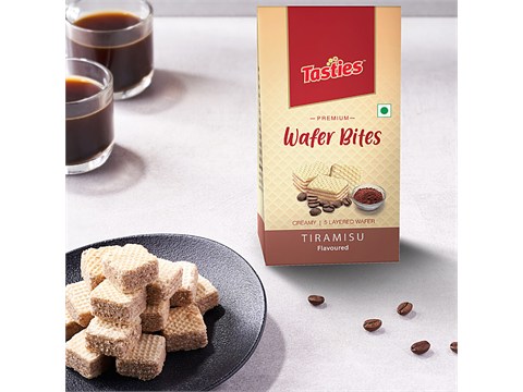 Tasties Wafer Bites - Tiramisu, 100 g