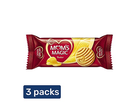 Sunfeast Moms Magic - Rich Butter, 3x58.4 g