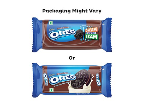 Cadbury Oreo Chocolate Flavour Creme Sandwich Biscuit, 41.75 g