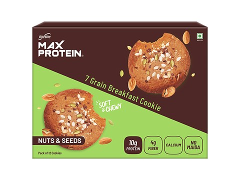 RiteBite Max Protein Nuts & Seeds Cookie - With No Maida, Healthy Biscuit, 660 g