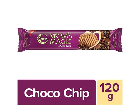 Sunfeast Mom's Magic Choco Chip Cookies, 120 g