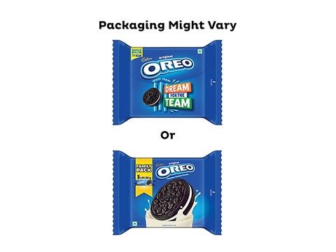 Cadbury Oreo Vanilla Flavour Creme Sandwich Biscuit, 275.55 g