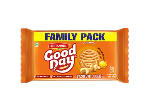 Britannia Good Day Cashew Cookies, 565 g