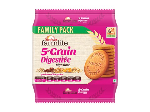 Sunfeast Farmlite 5 Grain Digestive Biscuit, 955 g