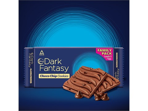 Sunfeast Dark Fantasy Choco Chip Cookies, 350 g