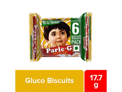 Parle Premium Original Glucose Biscuits -Parle-G, 17.7 g