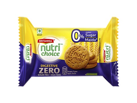 Britannia Nutrichoice Digestive Zero Biscuits, 91.7 g
