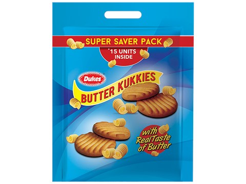 Dukes  Butter Kukkies - Crunchy, Crispy, 40 g