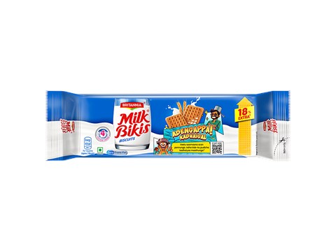 Britannia Milk Bikis Biscuits, 150 g