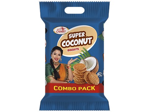Sunder Super Coconut Biscuits, 600 g