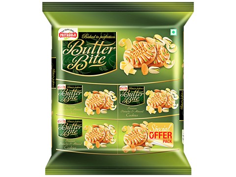 Priyagold Butter Bite - Premium Pistachio & Almond Cookies, 520 g