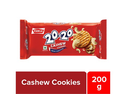 Parle 20-20CashewCookies, 200 g