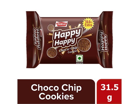 Parle Happy Choco-Chip Cookies, 31.5 g