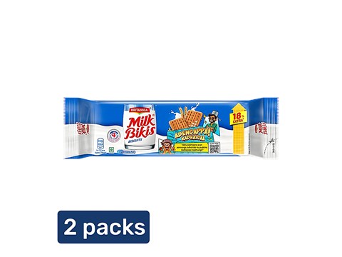Britannia Milk Bikis Biscuits, 2x150 g