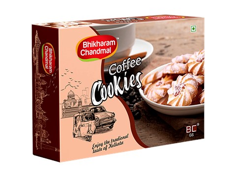 Bhikharam Chandmal Coffee Cookies, 250 g