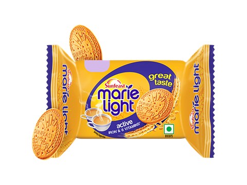 Sunfeast Marie Light Active Biscuits, 62.1 g