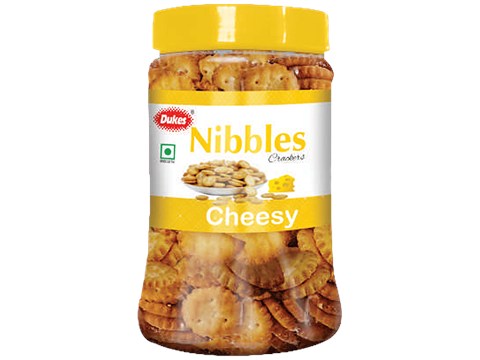 Dukes  Nibbles Cheesy Crackers - Crunchy, 150 g