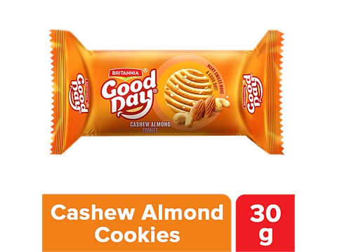 Britannia Good Day Cashew Almond Cookies, 30 g