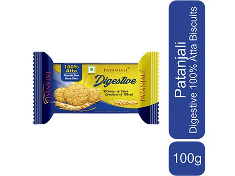 Patanjali Digestive Atta Biscuit, 100 g