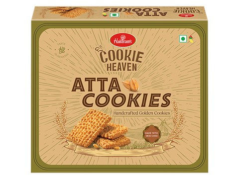 Haldiram's Cookie Heaven Atta Cookies, 340 g