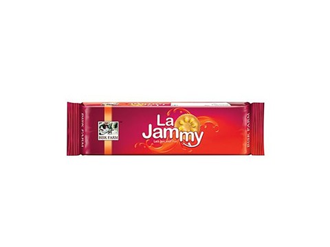 Bisk Farm La Jammy Cream Biscuits, 120 g