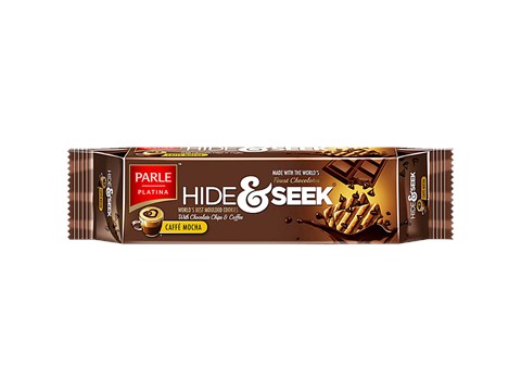Parle Platina Hide & Seek Caffe Mocha Coffee Flavoured Cookies, 100 g