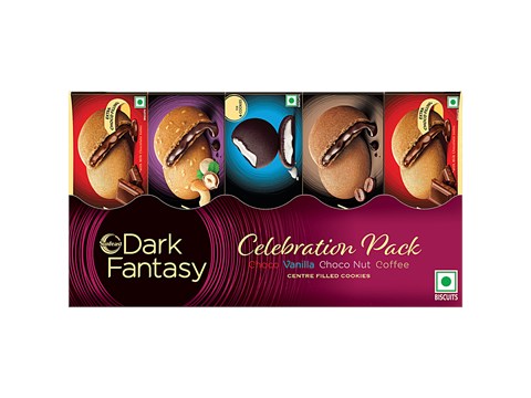Sunfeast Dark Fantasy Celebration Pack Centre Filled Cookies, 360 g