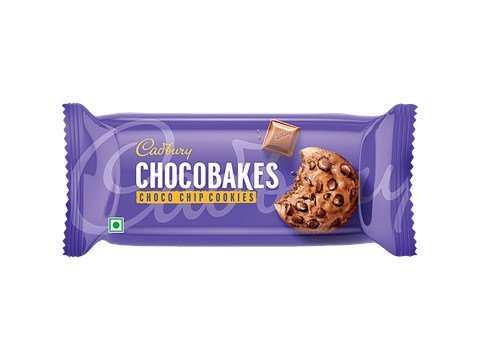 Cadbury Chocobakes Choco Chip Cookies, 83 g