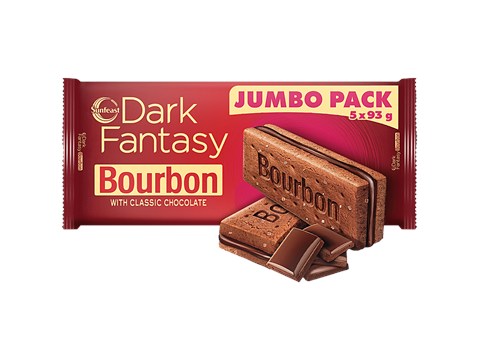Sunfeast Dark Fantasy Bourbon Classic Chocolate Biscuits, 450 g