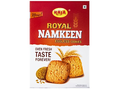 Raja Royal Namkeen Eggless Cookies, 100 g