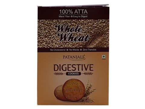 Patanjali Cookies - Digestive, 250 g