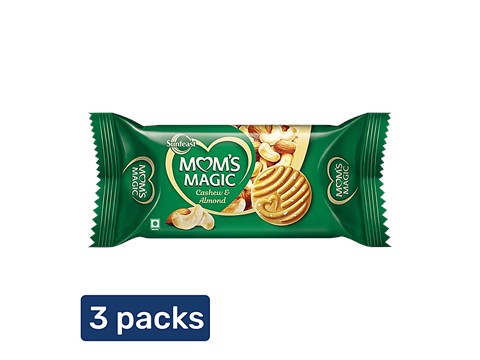 Sunfeast Moms Magic - Cashew & Almond, 3x58.4 g