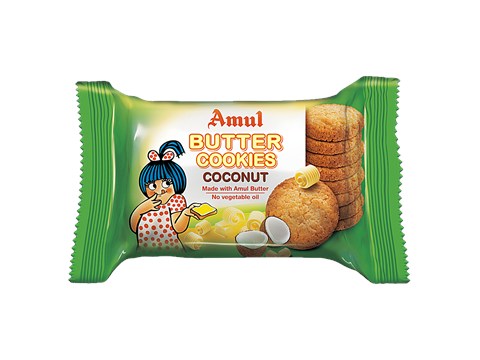 Amul Coconut Cookies, 50 g