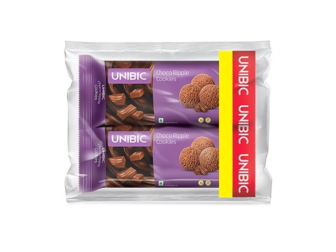 Unibic Choco Ripple Cookies, 100 g
