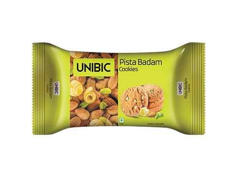 Unibic Cookies - Pista Badam, 67.5 g