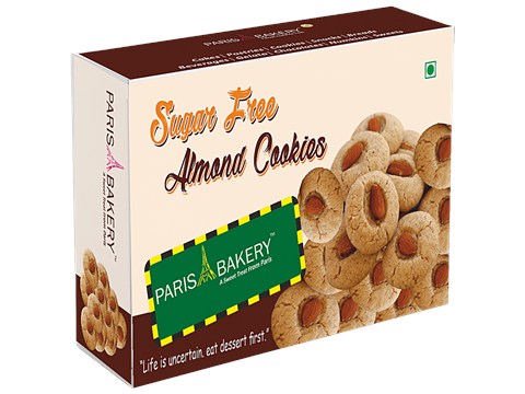 Paris Bakery Sugar Free Almond Cookies, 200 g