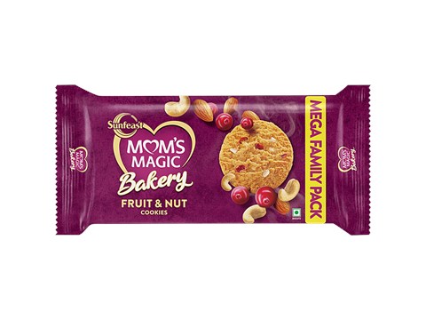 Sunfeast Mom's Magic Bakery Fruit & Nut Cookies, 438 g