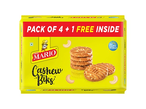 TRDP MARIO Cashew Biks Biscuits, 120 g