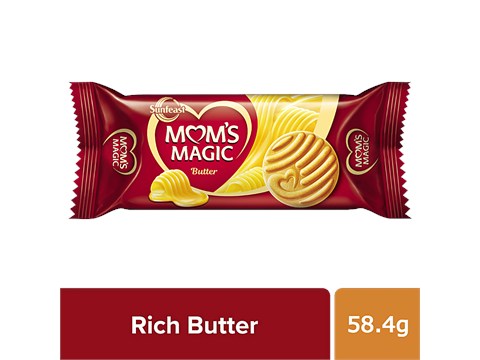 Sunfeast Mom's Magic - Rich Butter Cookies, 58.4 g