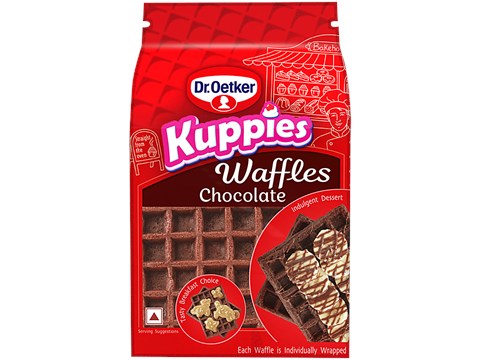 Dr.Oetker Kuppies Chocolate Waffle, 180 g