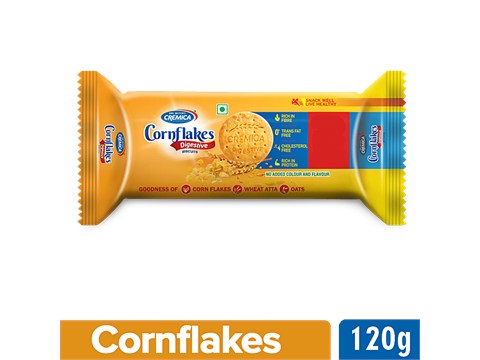 Cremica Corn Flakes Digestive Biscuits, 120 g
