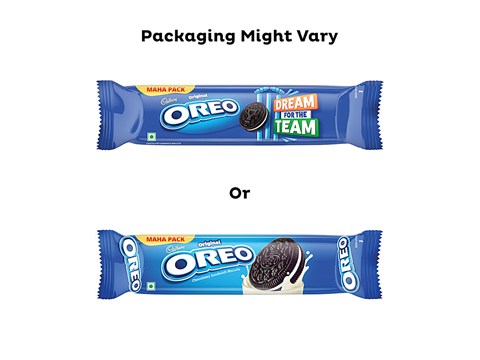 Cadbury Oreo Vanilla Flavour Creme Sandwich Biscuit, 125.25 g