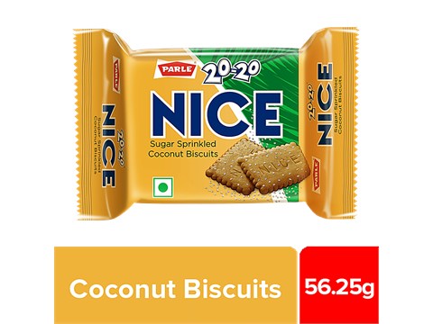 Parle 20-20 Nice Biscuits, 56.25 g