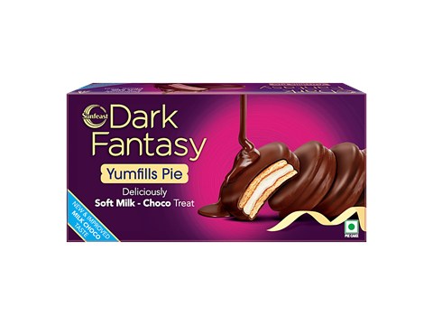 Sunfeast Dark Fantasy Yumfills Pie Cake, 138 g