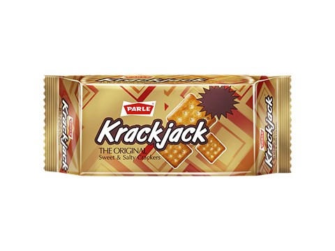 Parle Krackjack Sweet & Salty Cracker Biscuits, 28.35 g