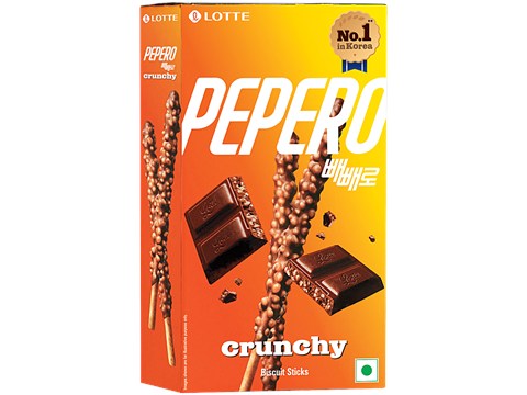 Lotte Pepero Crunchy Biscuit Sticks, 39 g