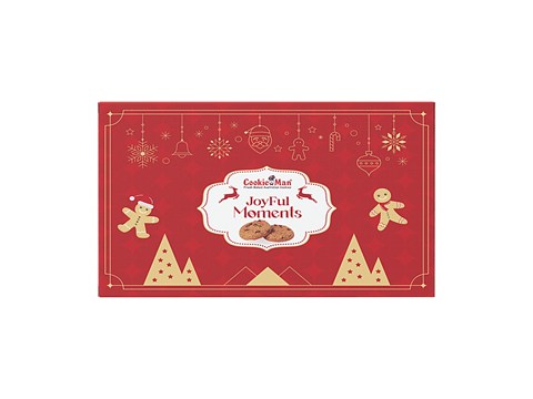 CookieMan Joyful Moments Assorted Cookies Gift Box, 220 g