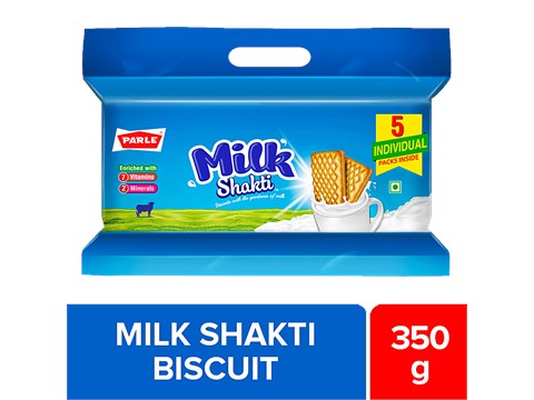 Parle Milk Shakti Cookies, 350 g